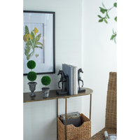 Horse Bookends - Black