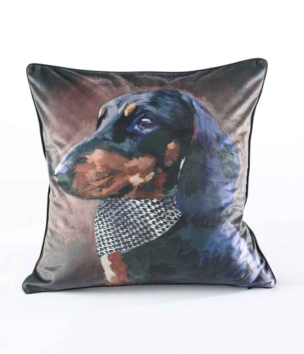Houndstooth Cushion - Girl Next Door Fashion