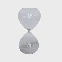 Hourglass | Medium - Clear/White
