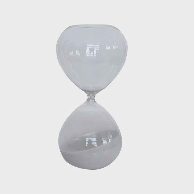 Hourglass | Medium - Clear/White