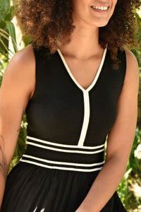 Draw The Line Dress