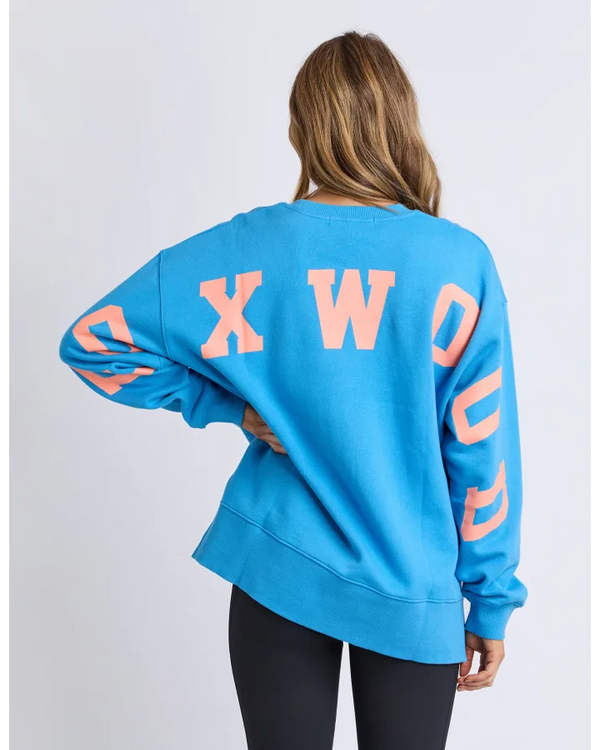Interval Crew Bright Blue & Orange