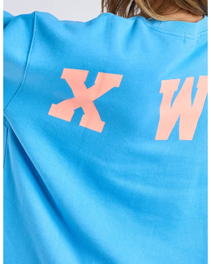 Interval Crew Bright Blue & Orange
