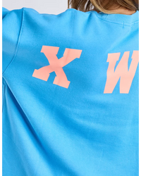 Interval Crew Bright Blue & Orange