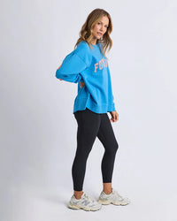 Interval Crew Bright Blue & Orange