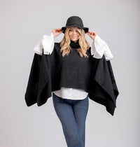 Nessie Cape - Charcoal