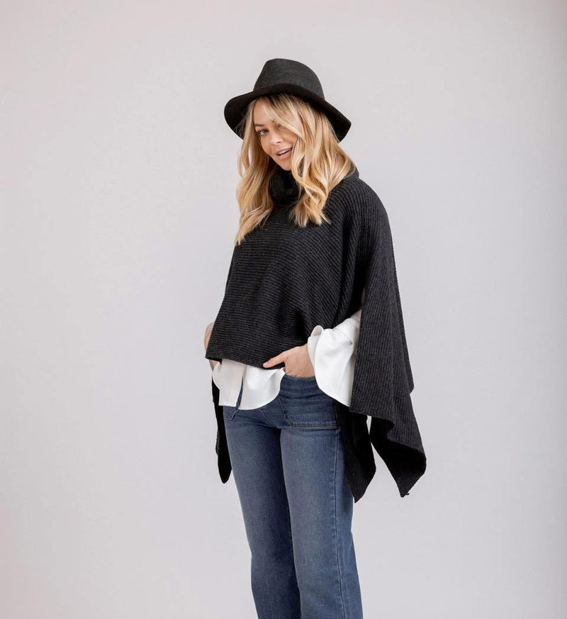 Nessie Cape - Charcoal
