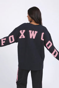 Interval Crew - Navy with Neon Pink