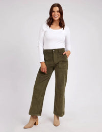 Cassie Cord Pant - Clover