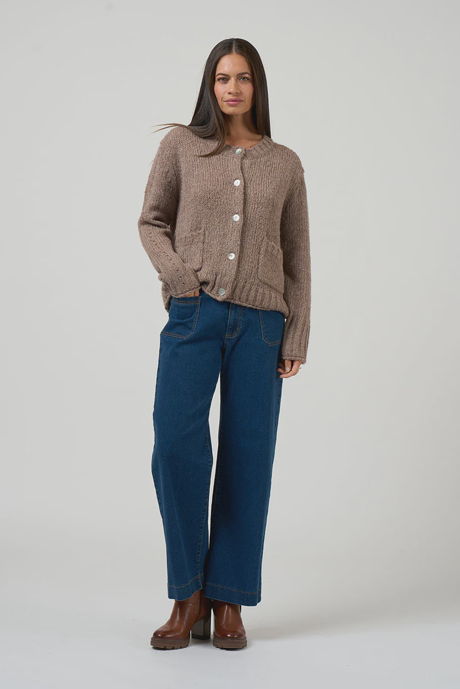 Tilly Cardi / Walnut