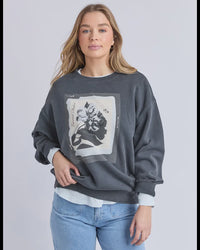 True Bloom Crew / Charcoal