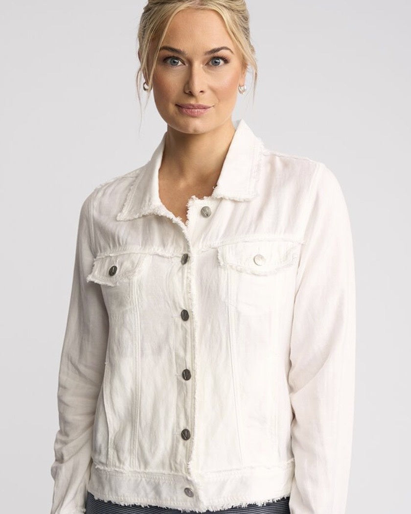 Aura Jacket / White