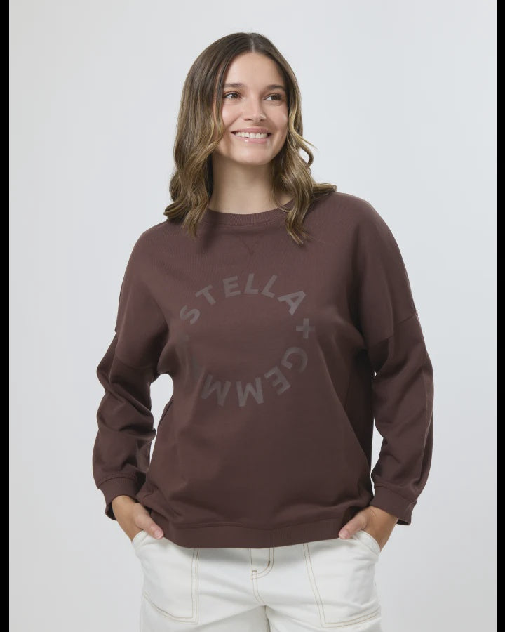Newport Sweatshirt/ Chocolate Rotation