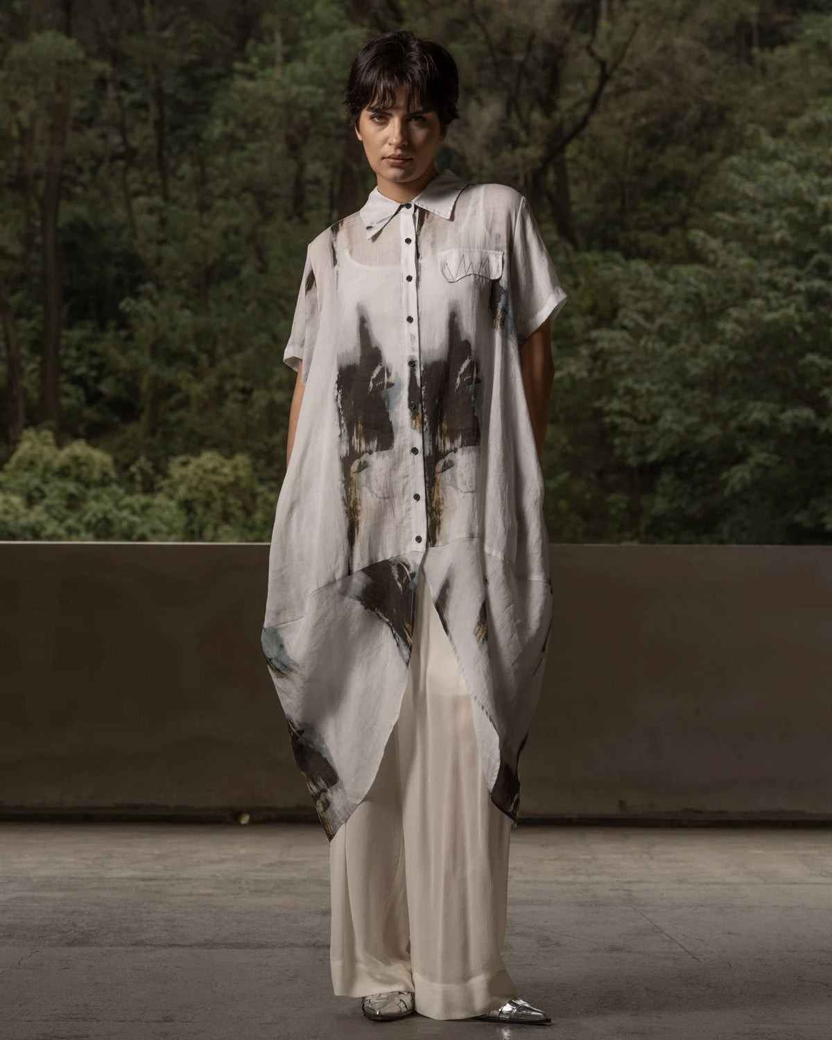 Marlie Shirt Dress / Printb