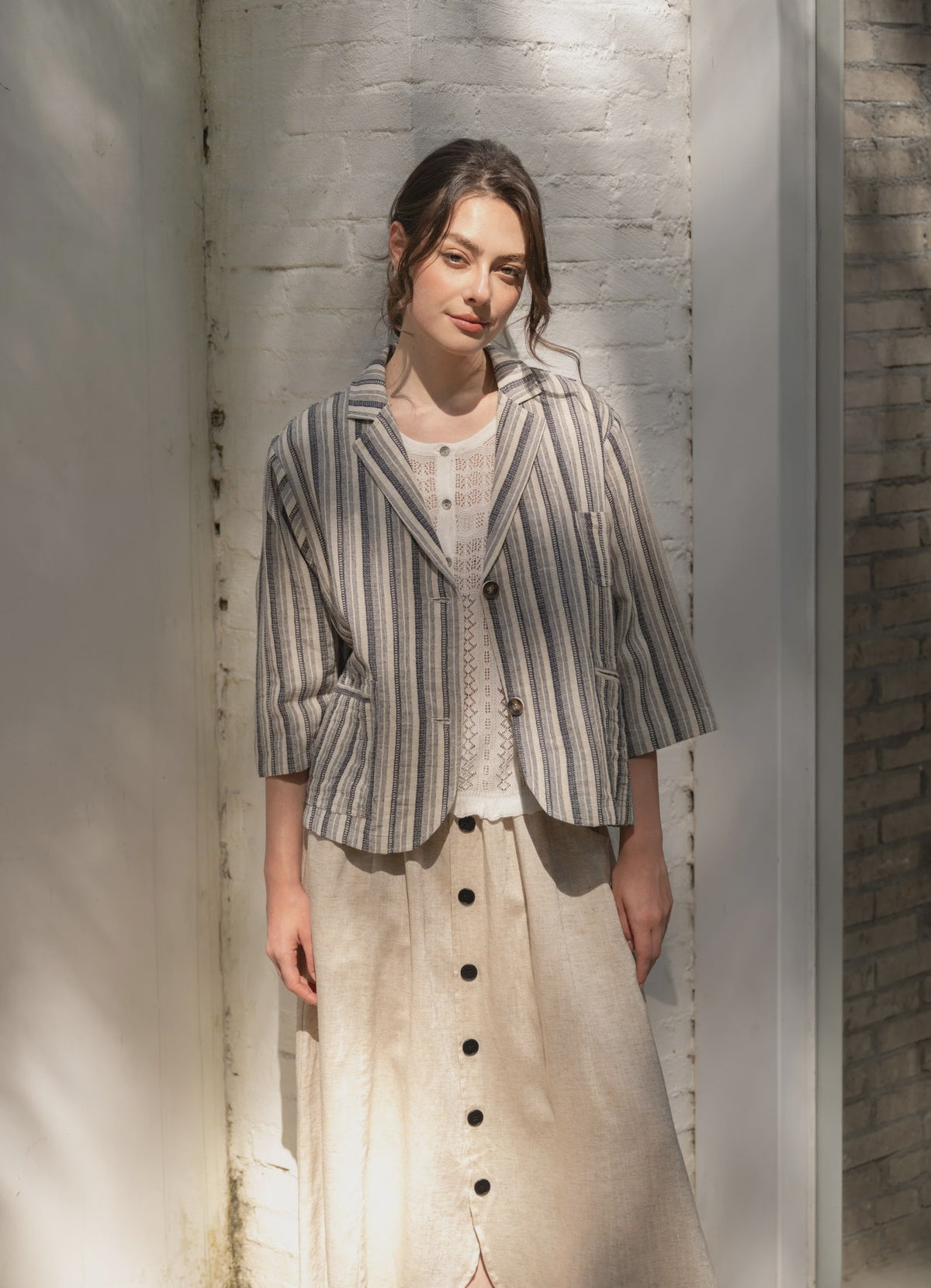 Sera Jacket / Stripe