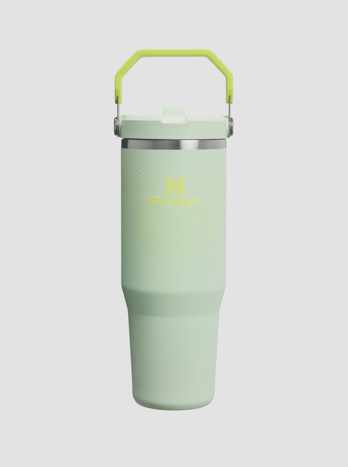 The IceFlow™ Flip Straw 2.0 Tumbler | 30 OZ | 0.89 L / Honeydew Hypergrip