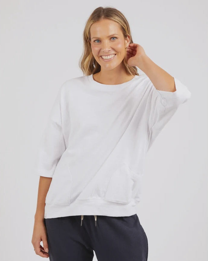 Mazie Sweat / White