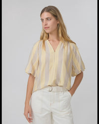 Sonnet Blouse/ Retro Honey