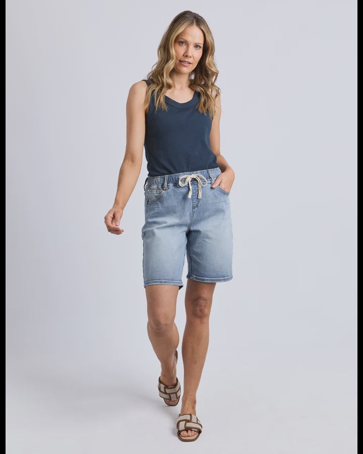 Gabby Bermuda Short / Mid Blue
