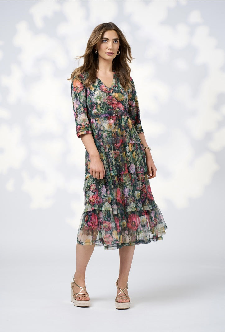 Looking Glass Tulle Dress - Ivy Multi