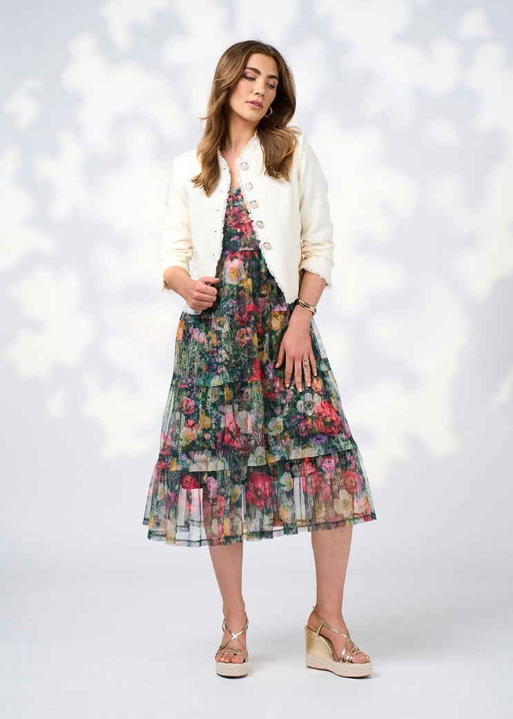 Looking Glass Tulle Dress - Ivy Multi