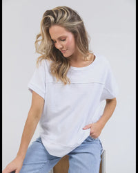 Allison Tee / White