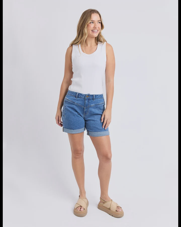 Devi Shorts / Mid Blue