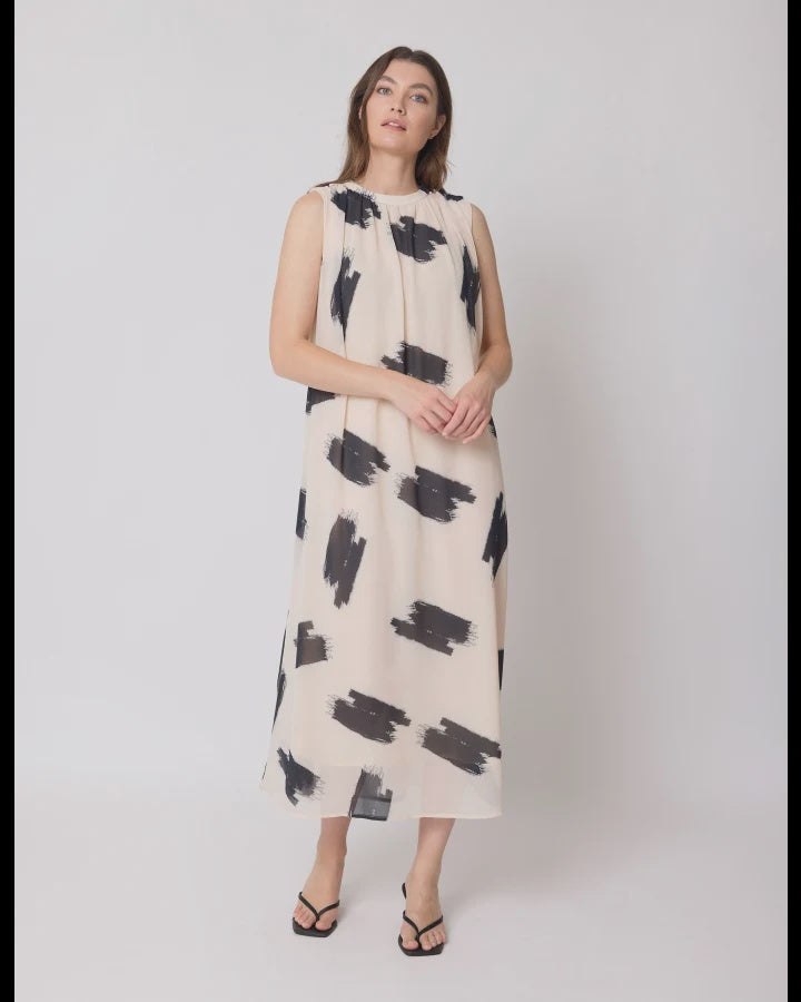 Goldie Dress / Brushstroke
