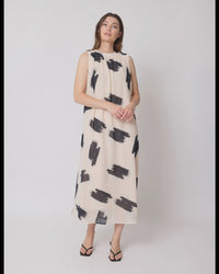 Goldie Dress / Brushstroke
