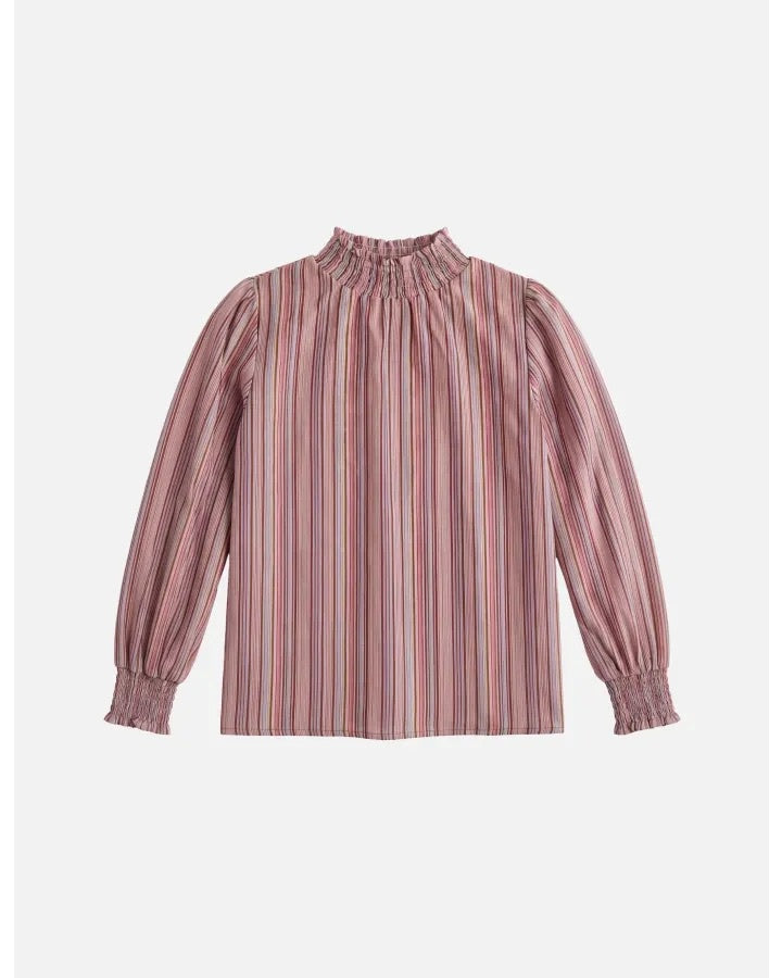 Sylvie Blouse / Pastel Stripe