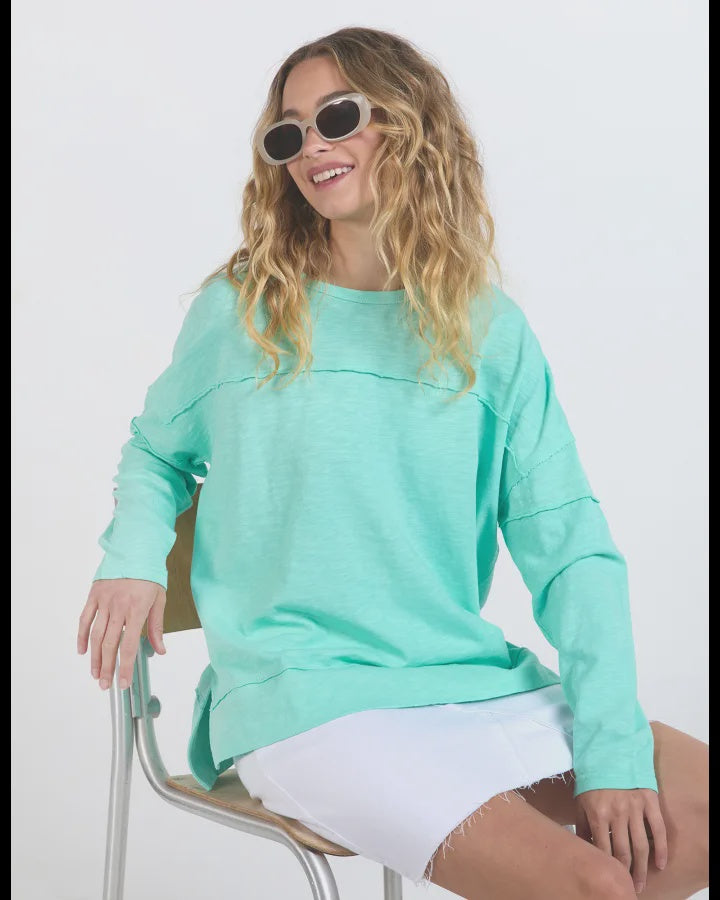 Jayne Throw On Top / Neon Mint