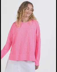 Jayne Throw On Top /Neon Rose