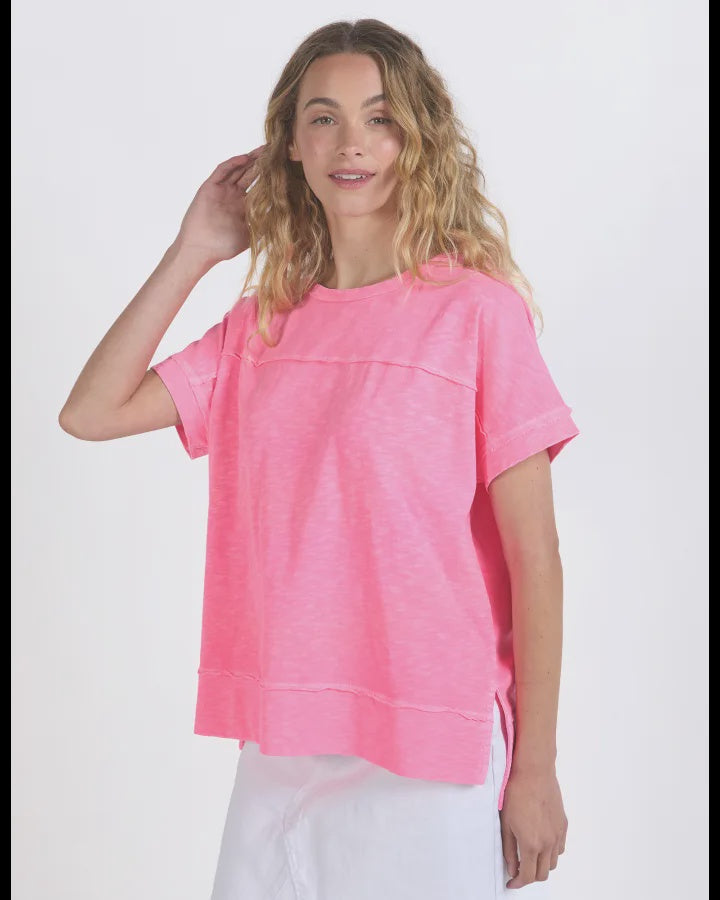 Allison Tee / Neon Rose