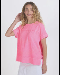 Allison Tee / Neon Rose