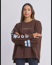 Origin Crew / Coffee Bean With Light Blue