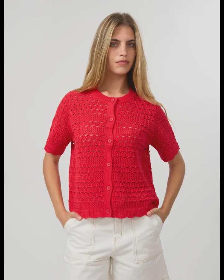 Celeste Knit / Scarlet