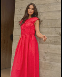 Natalie Dress / Scarlet