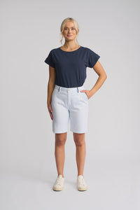 Orion Short / Blue Stripe Denim