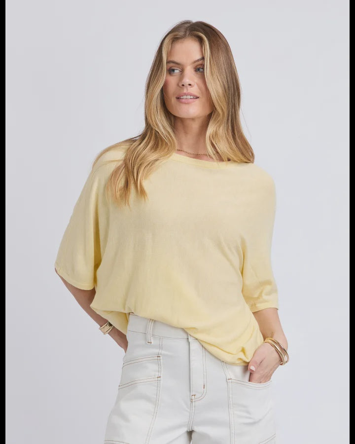 Dune Knit / Pastel Yellow