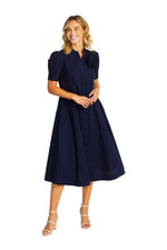 Audrey Dress - Navy