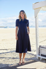 Audrey Dress - Navy