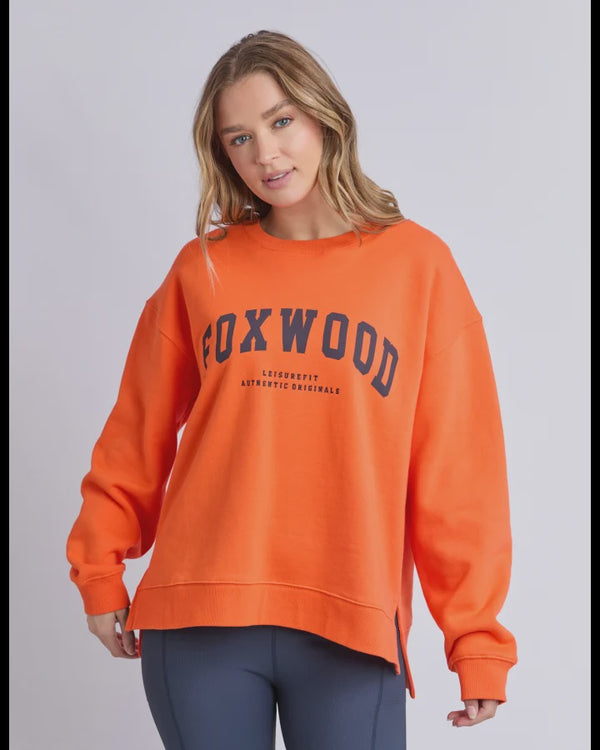 Interval Crew / Orange & Navy