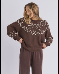 Polar Knit Crew / Coffee