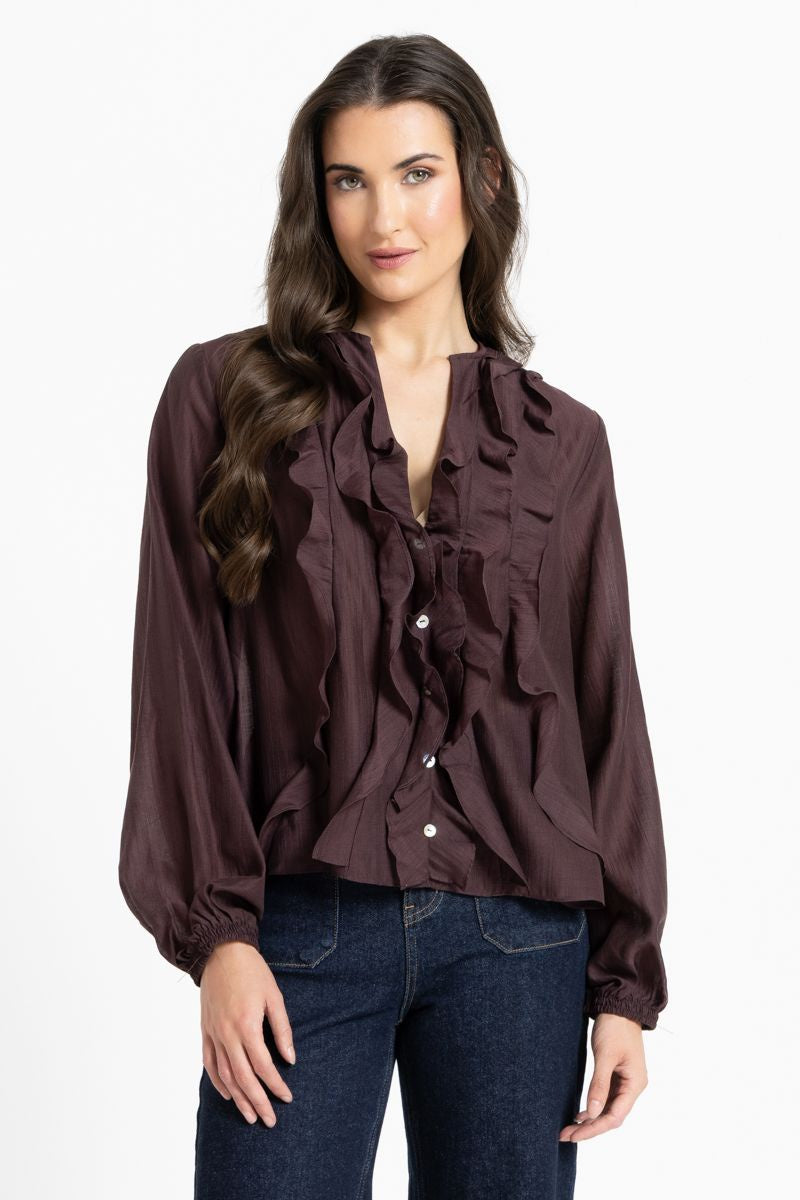 Once Upon A Time Blouse / Brunette