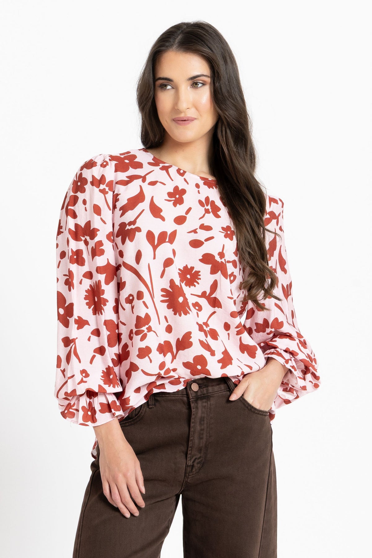 Patti Top / Plum Petal