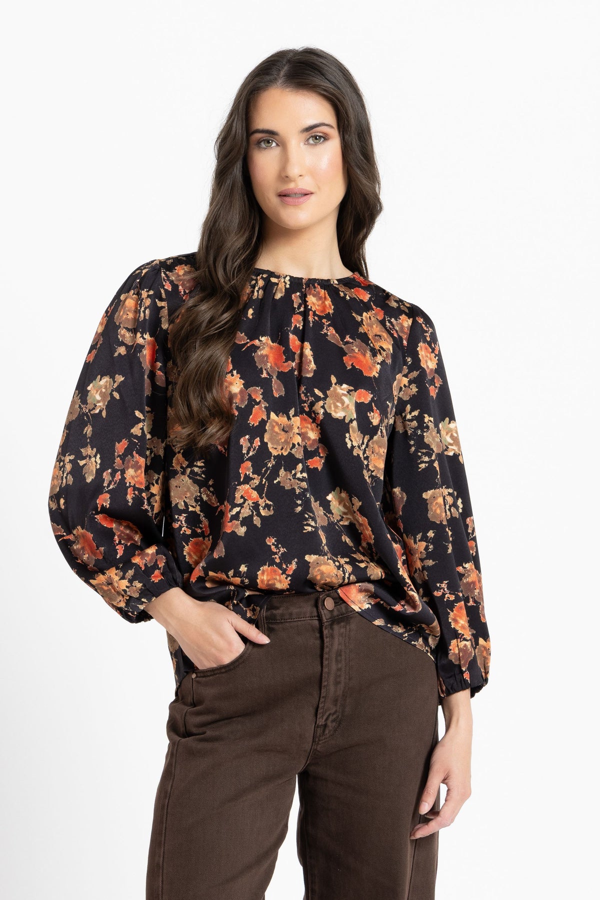 Lorenza Blouse / Amber Floret