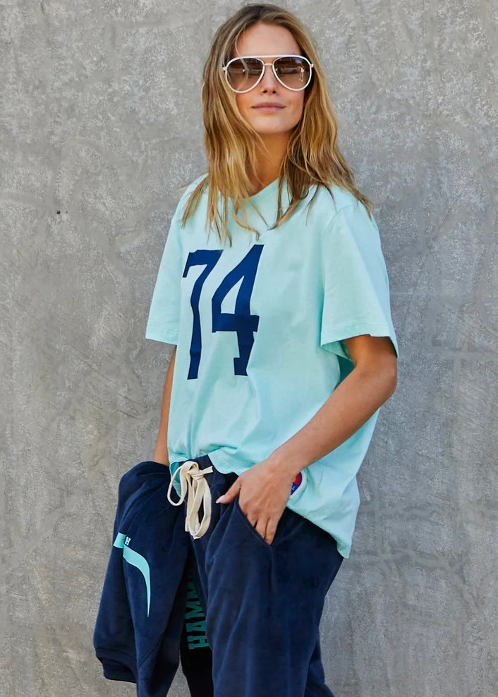 Graphic Tee - Pale Blue