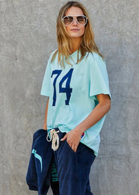 Graphic Tee - Pale Blue