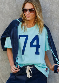Graphic Tee - Pale Blue