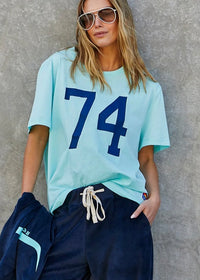 Graphic Tee - Pale Blue